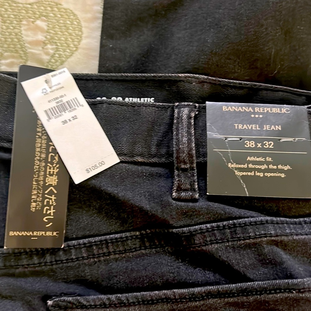Men’s Banana Republic Travel Jeans Athletic Fit